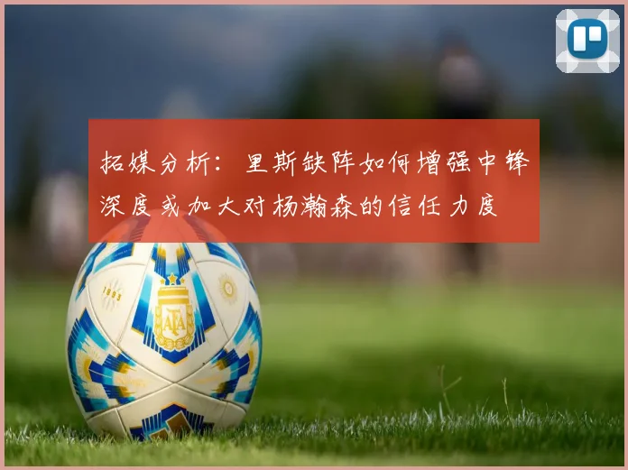 拓媒分析：里斯缺阵如何增强中锋深度或加大对杨瀚森的信任力度